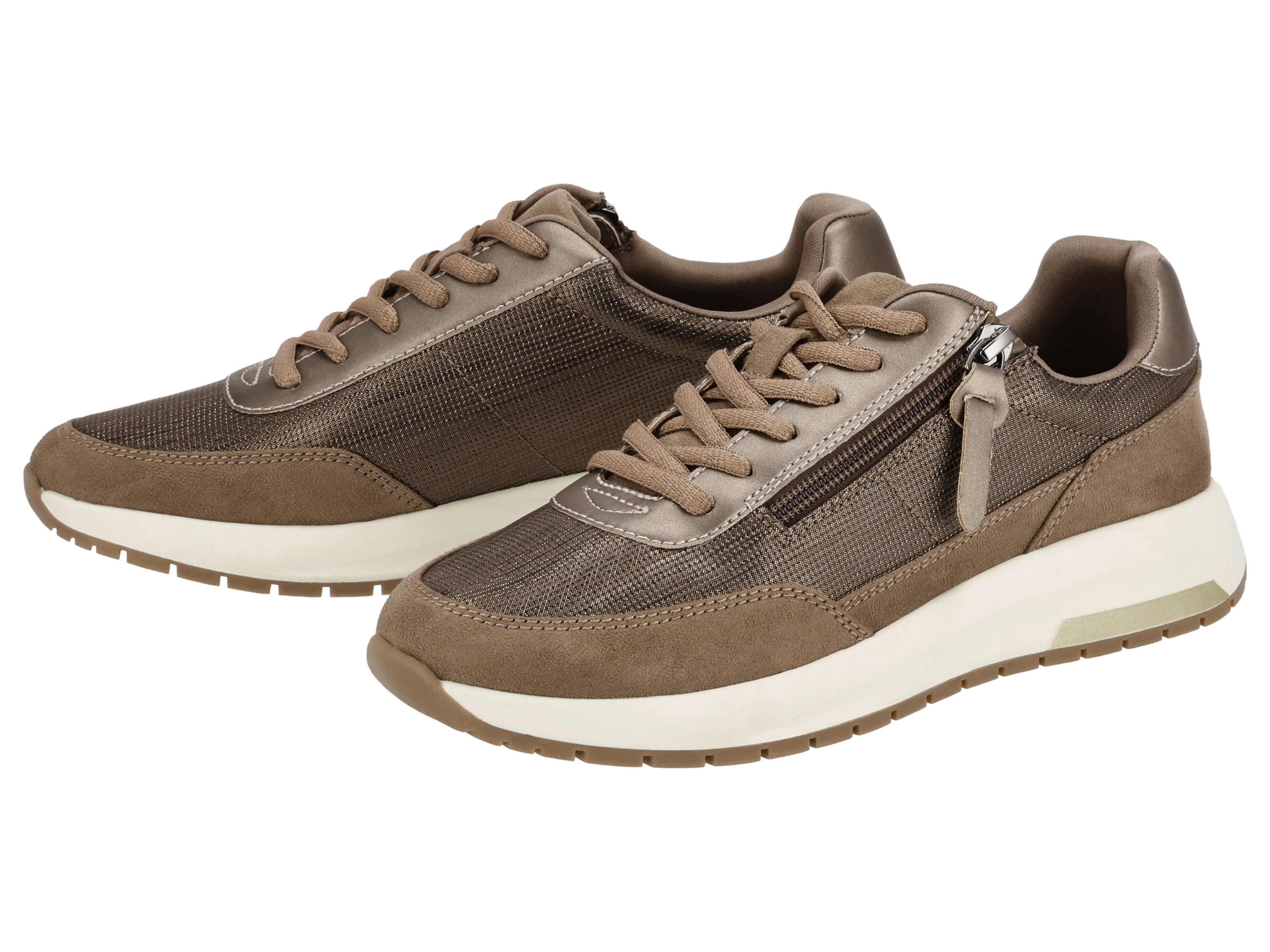 esmara Dames sneakers (Taupe, 38)