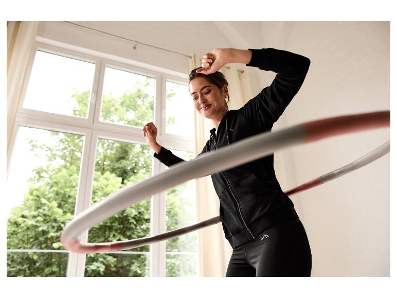 Dames hoodie met rits