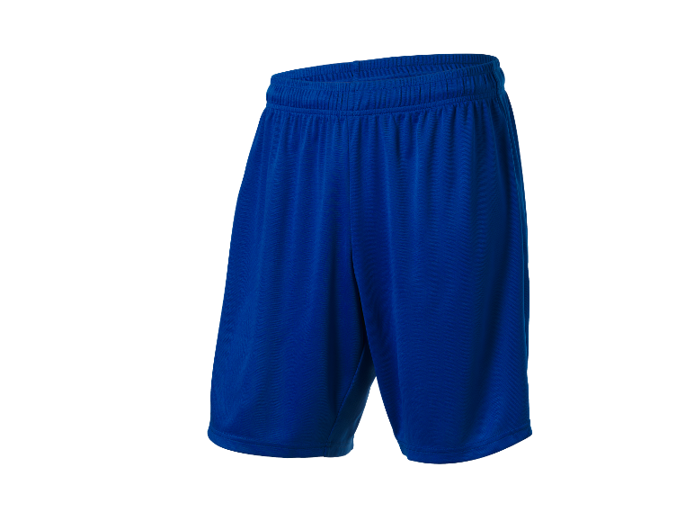 Blauwe sport shorts