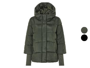® Dames thermo-gevoerde gewatteerde jas met capuchon
