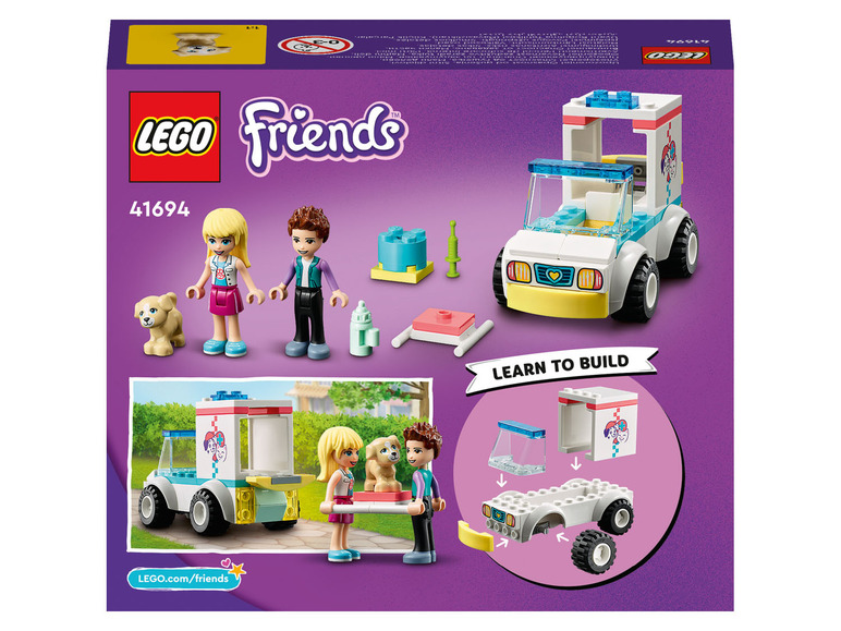 Ga naar volledige schermweergave: LEGO® Friends Dierenambulance - 41694 - afbeelding 3