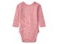 Roze romper met lange mouwen voor baby's