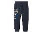 Donkerblauwe Paw Patrol joggingbroek met Chase-motief en trekkoord in de taille.