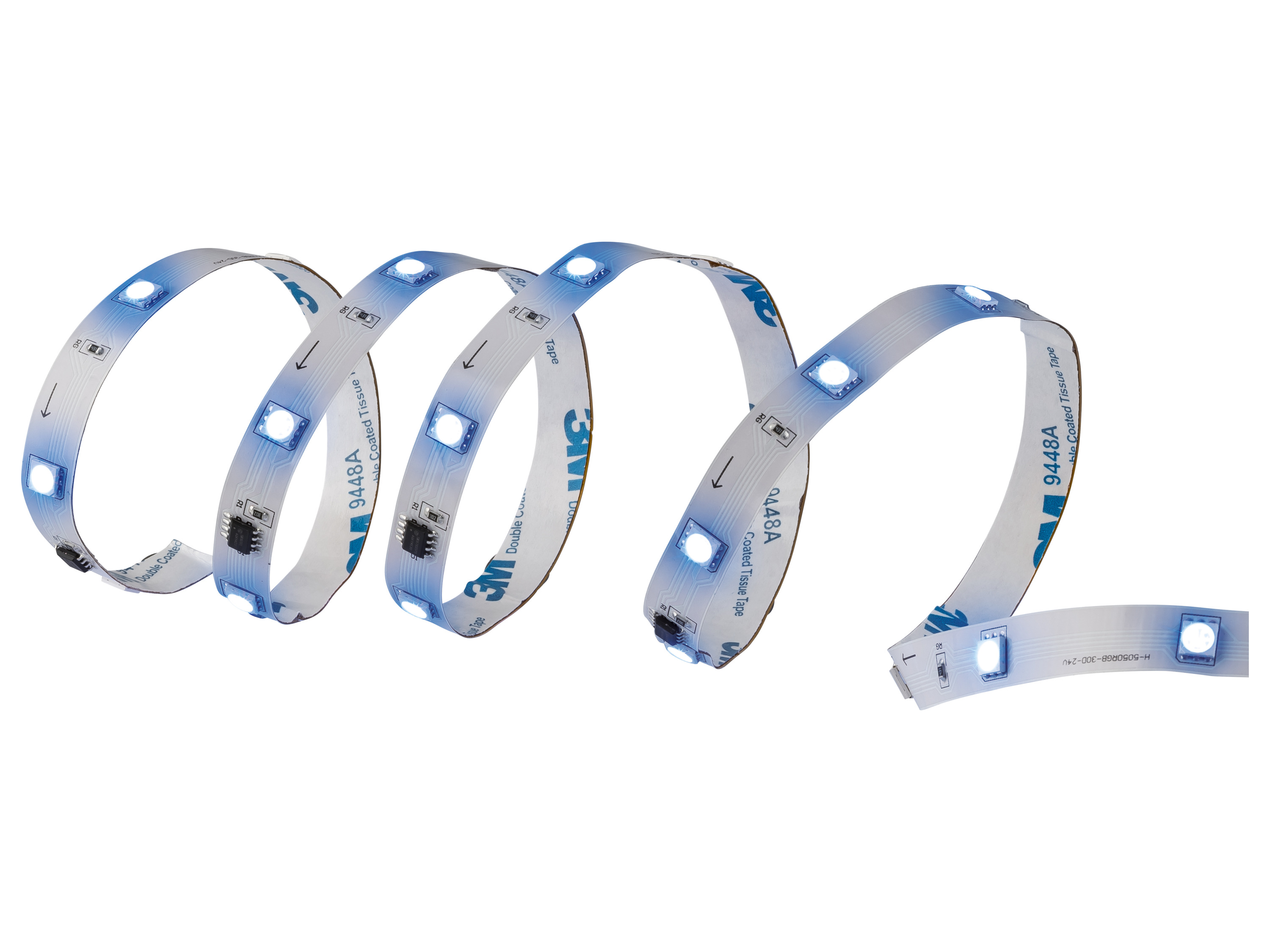 LIVARNO LED-strip met audiosensor 3 m afbeelding