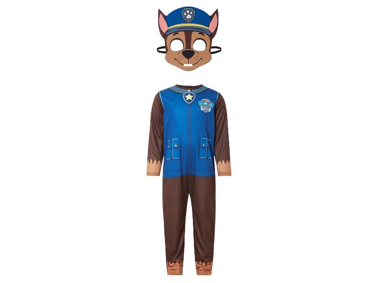 Een Paw Patrol kostuum met een masker van Chase