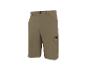 Khaki werkshorts met cargozakken