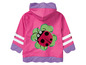 Roze regenjas met lieveheersbeestjes print