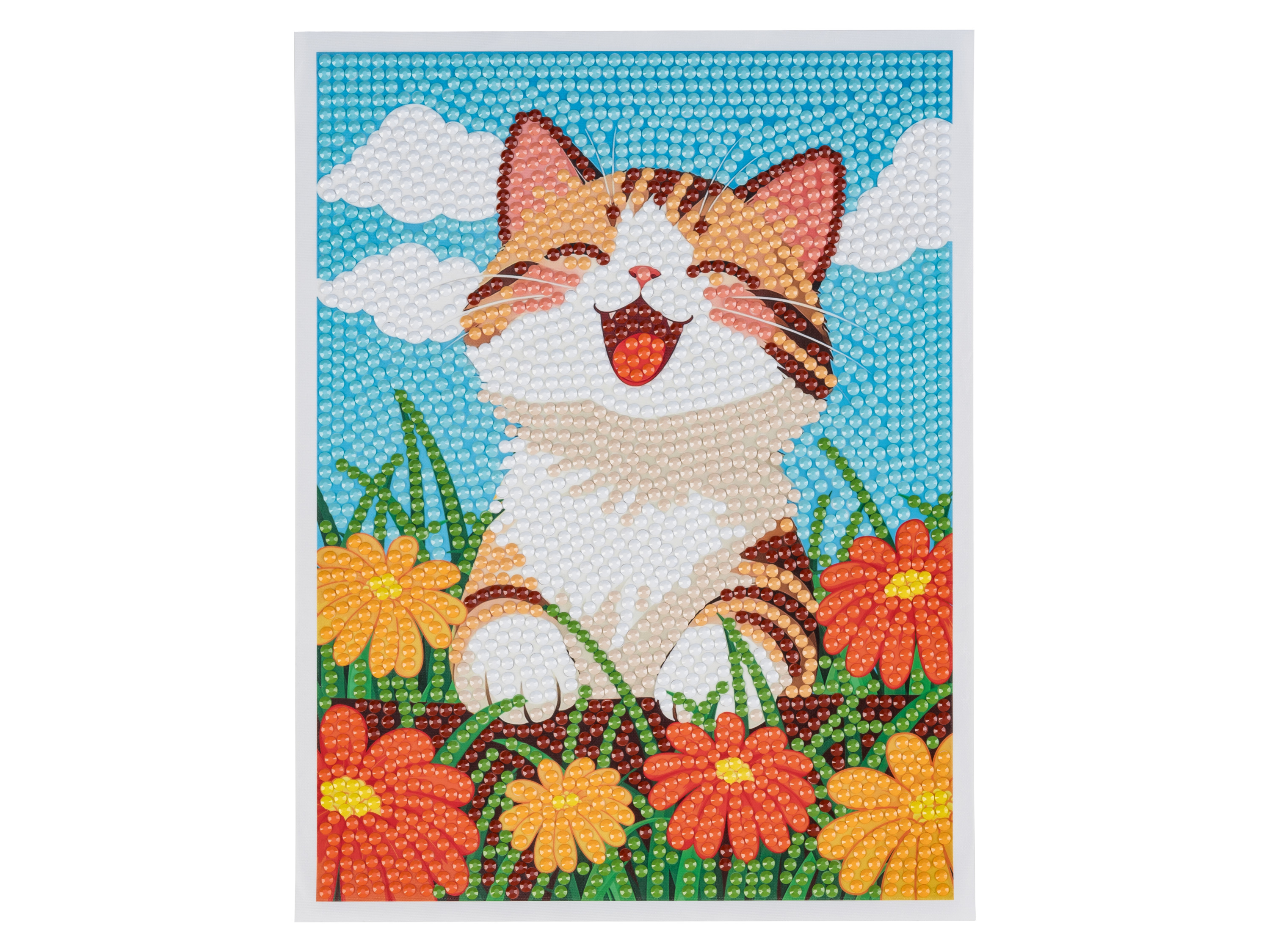 CRELANDO Diamond painting-knutselset (Kat)