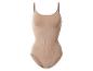 Naadloze nude shapewear-body met dunne bandjes