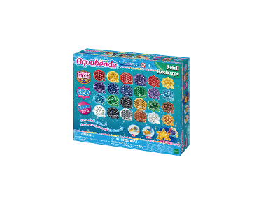 AQUABEADS Glansparels navulset, 2000 stuks