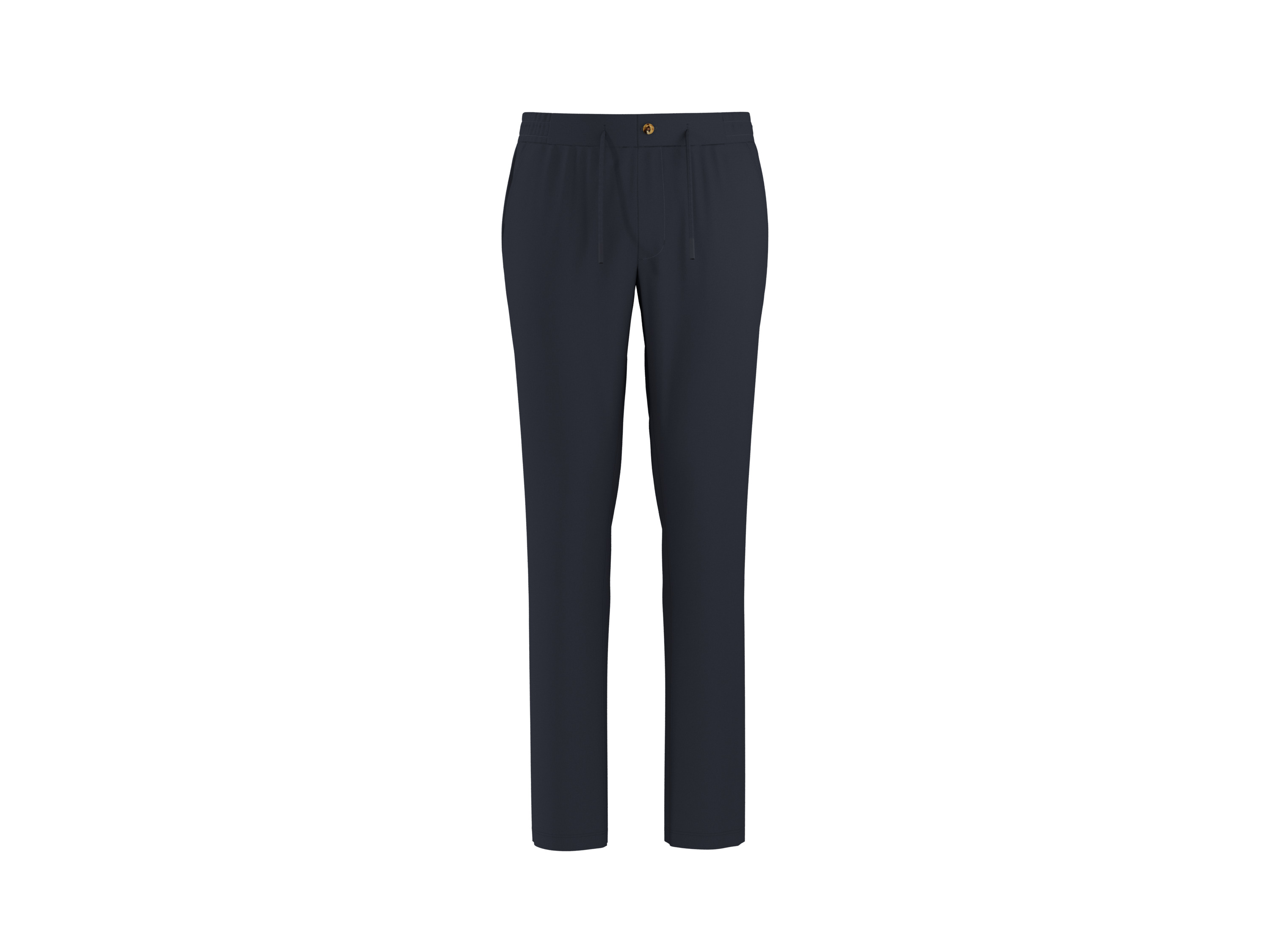 ESMARA MEN Heren chino (Marineblauw, L)