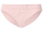 Roze geribde slip met hoge taille.