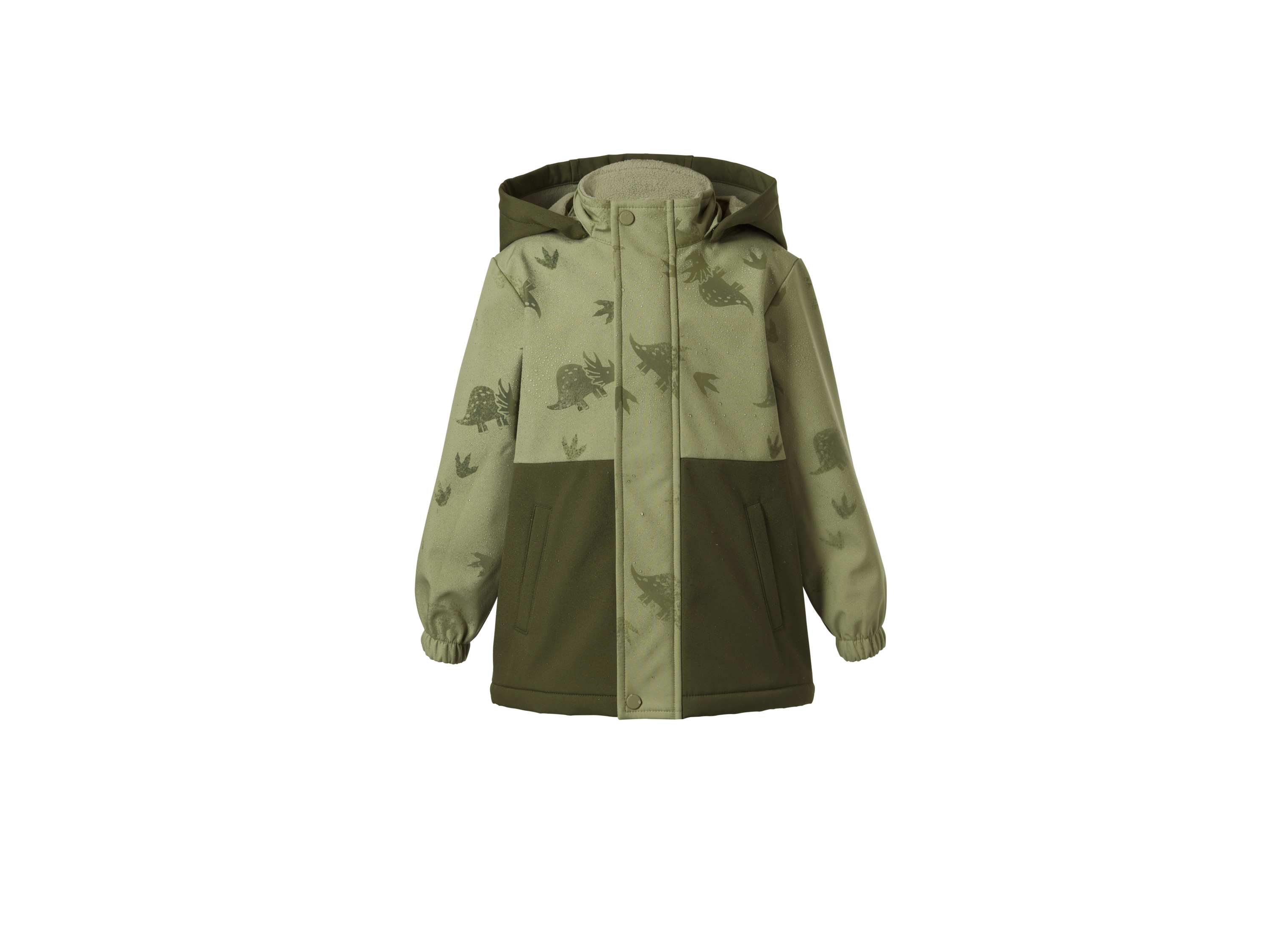 LUPILU Kinder softshell jas (Groen, 122/128)