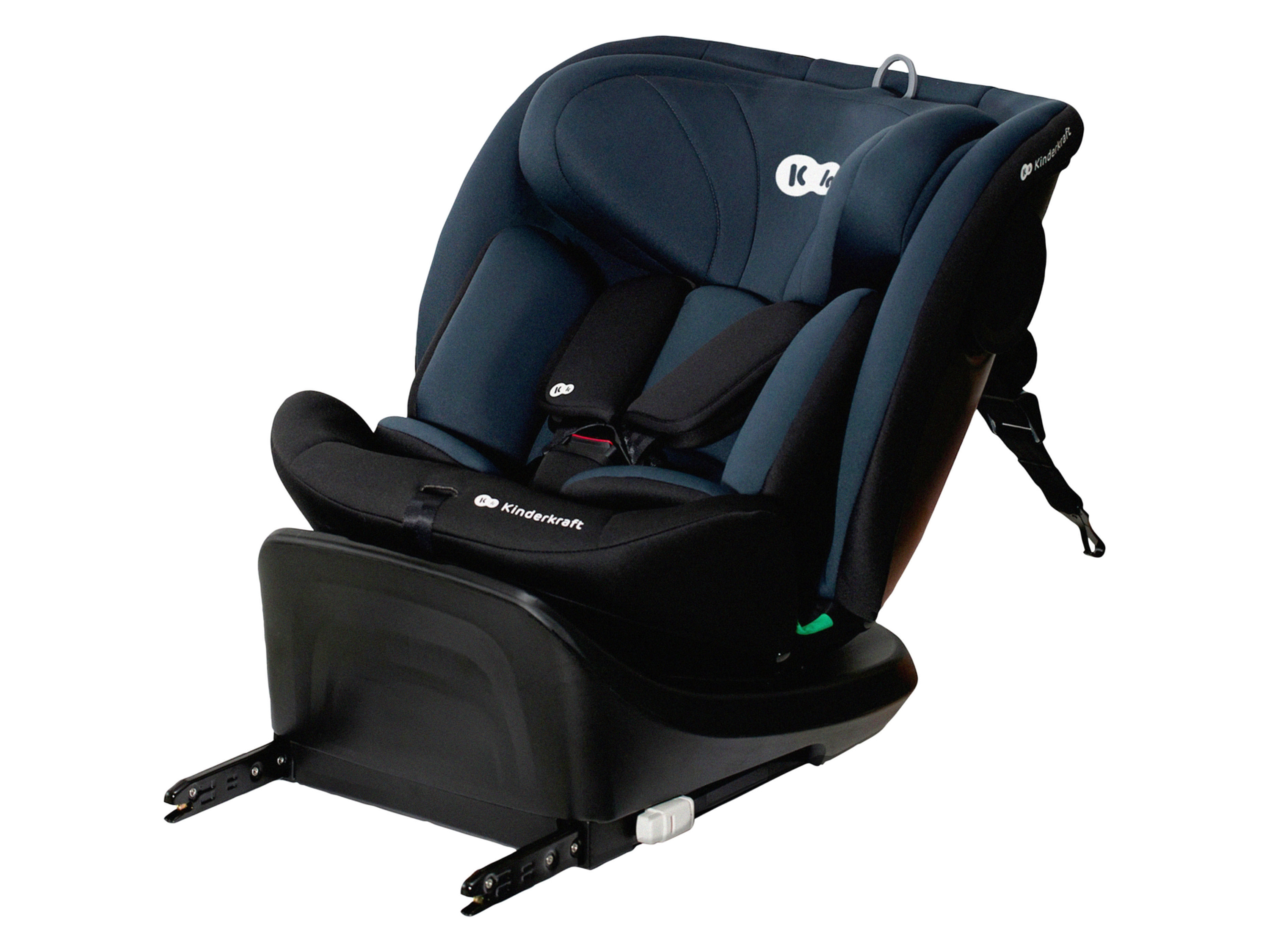 KINDERKRAFT IsoFix autostoel I-GROW CLASSIC i-Size, 0-12 jaar, 40-150 cm (Zwart)