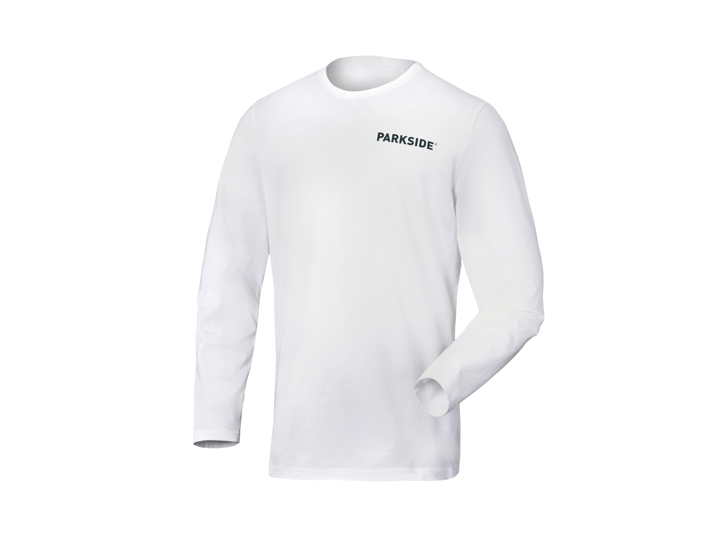 PARKSIDE Heren longsleeve, Fan Edition (wit, S)