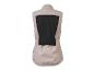 Beige fietsvest met een zwart rugpand en de tekst 'NOT JUST CYCLING FREEDOM'.
