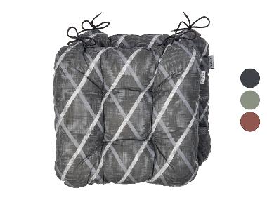 LIVARNO® Set van 2 zitkussens Valencia/Miami 40 x 43 cm
