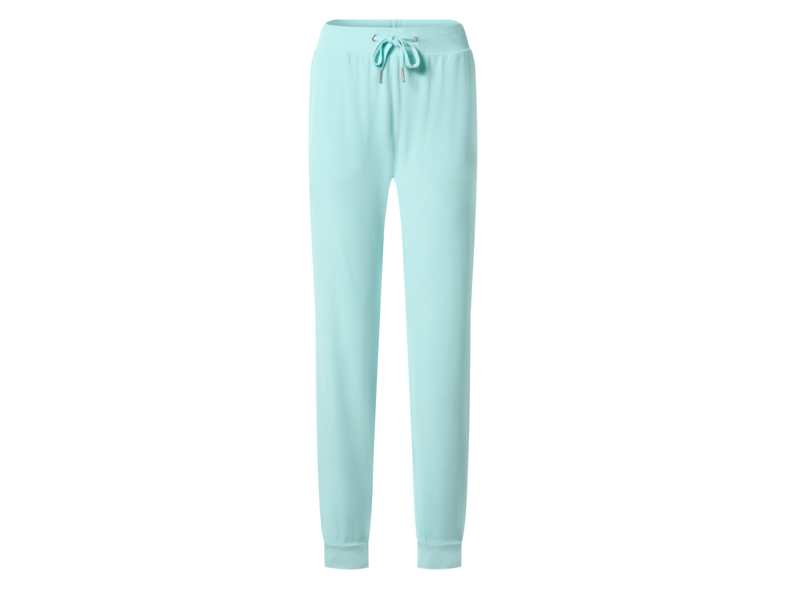 esmara Velours dames broek (Blauw, L (44/46))