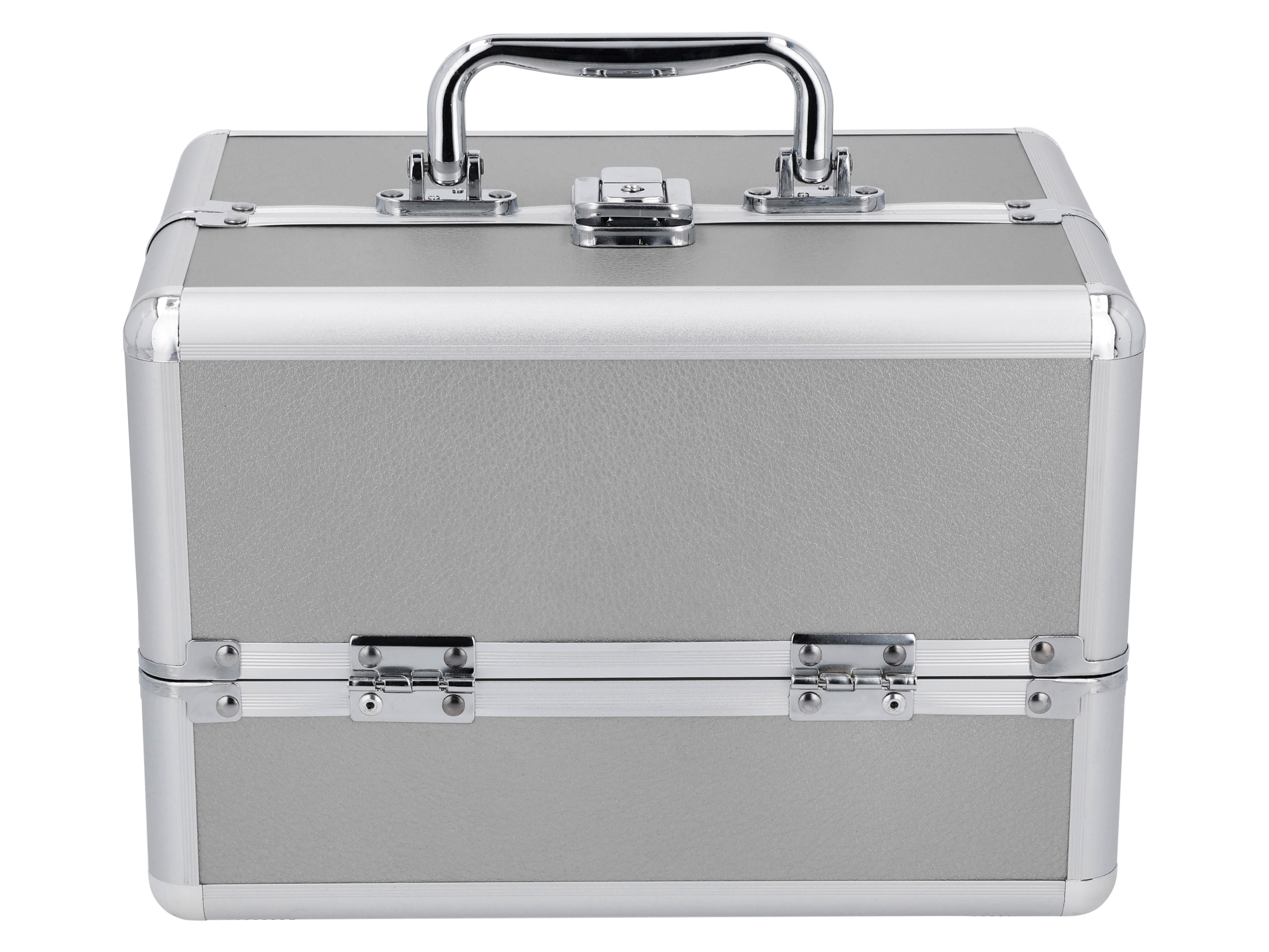 Make-up koffer (Zilver)