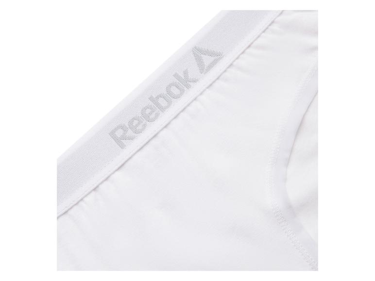 Wit Reebok ondergoed met logo op de tailleband.