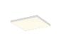 Vierkant LED-plafondpaneel met wit frame
