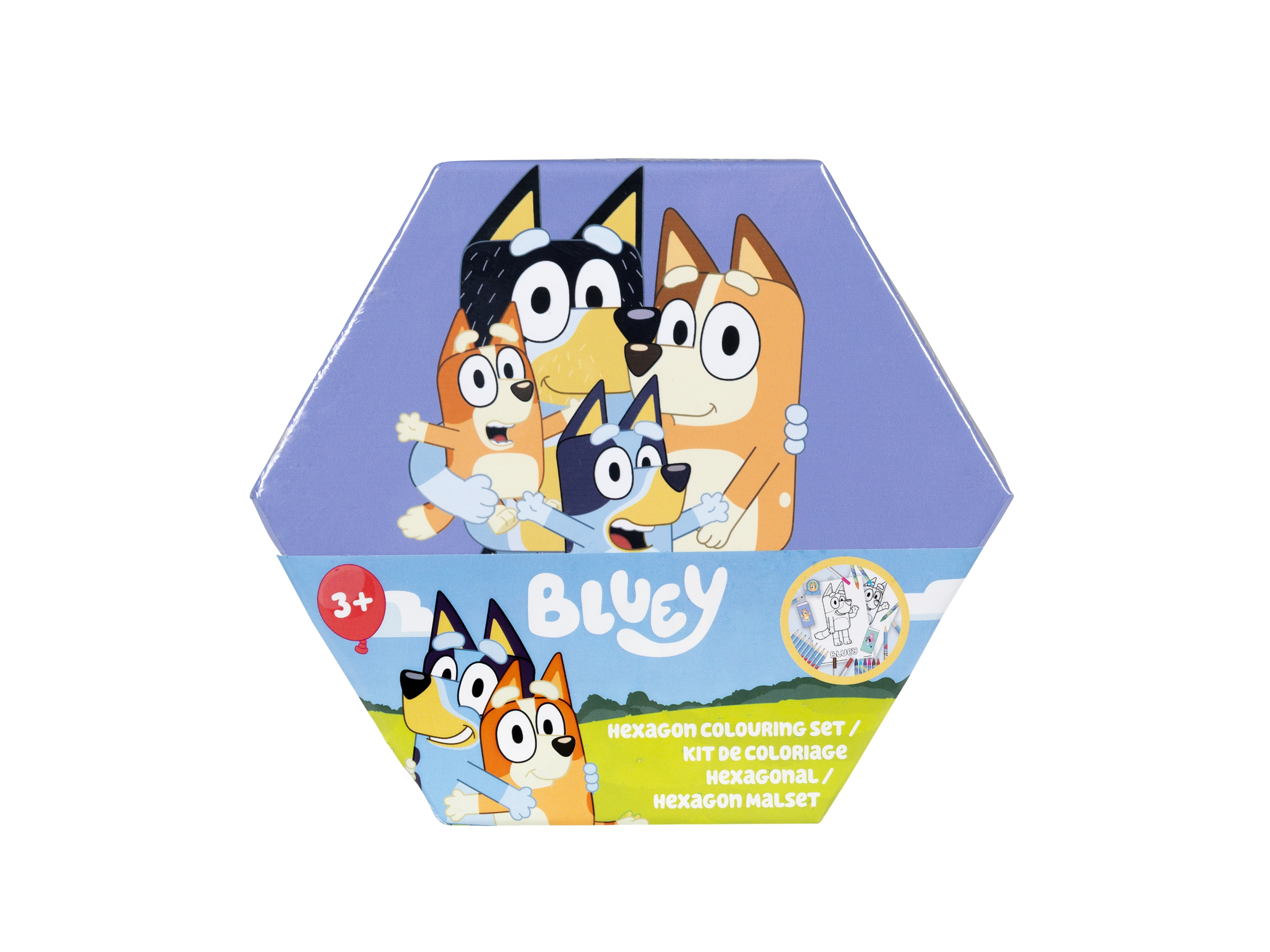 Tekenkoffer 41-delig (Bluey)