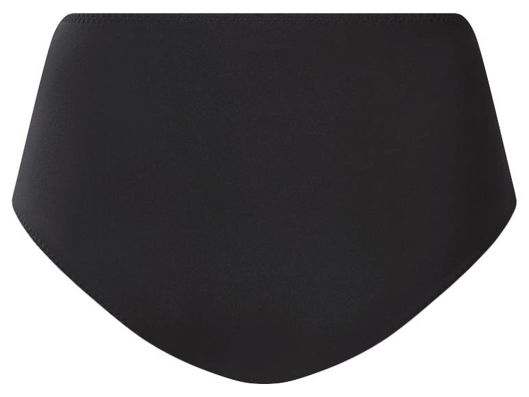 Zwarte dames high-waist slip