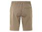 Beige shorts met elastische tailleband.
