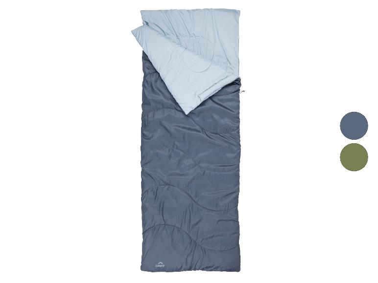 Crivit slaapzak, donkerblauw en lichtblauw.
