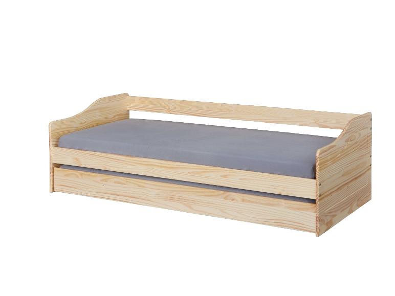 Houten bed met lade.