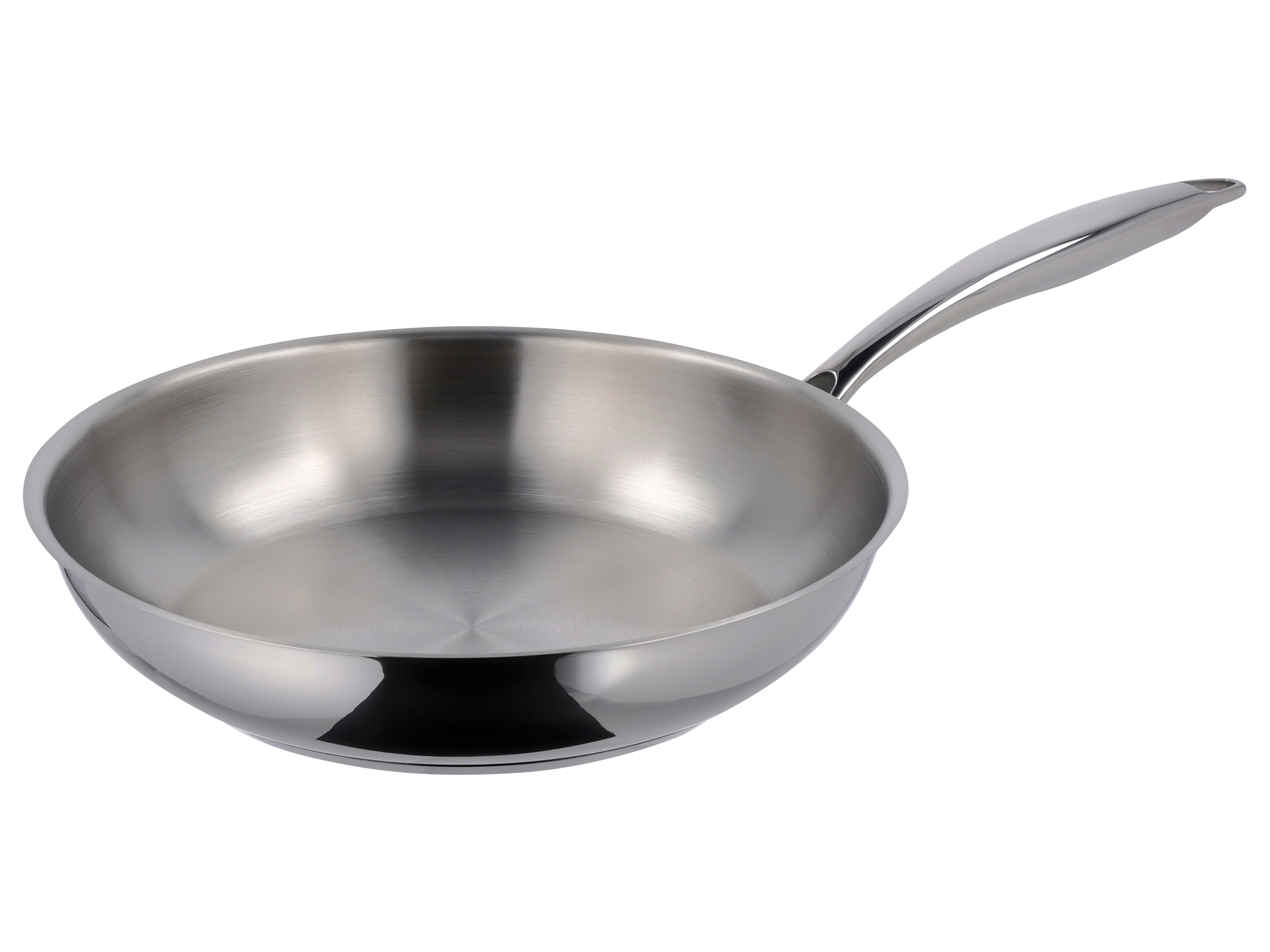 SILVERCREST Rvs koekenpan 24 cm (Niet gecoat)