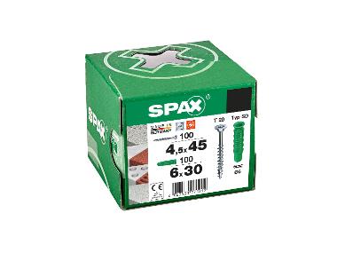 SPAX Schroeven en pluggen »WIROX«, 200-delig