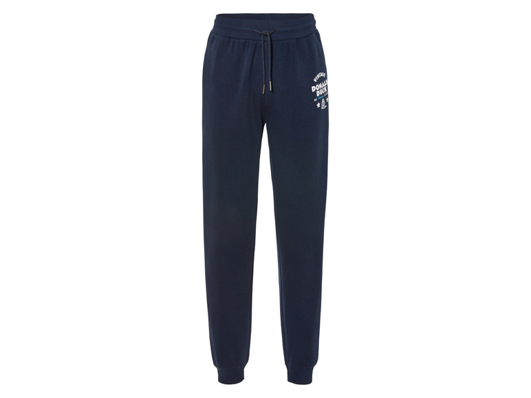 Donkerblauwe joggingbroek met Donald Duck print.