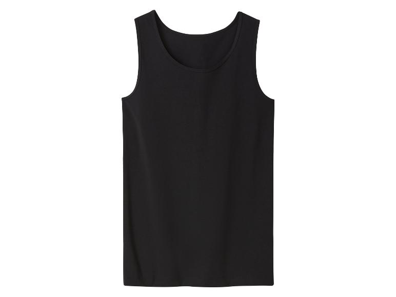 Eenvoudige zwarte tanktop