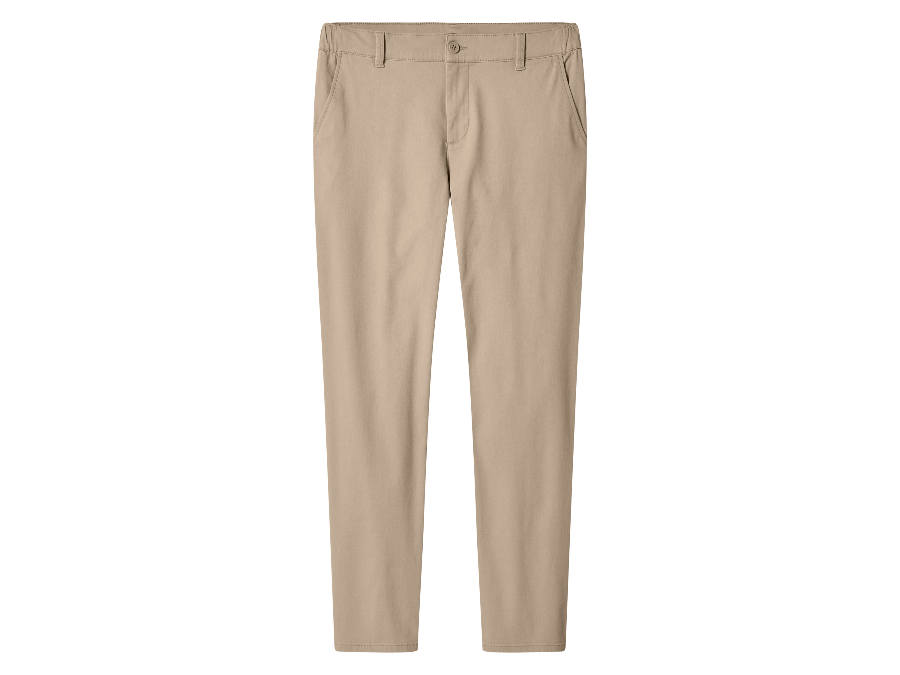 esmara Men Heren chino broek - Slim fit (Beige, 48)