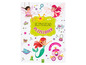 Puzzelboek met prinsessen, feeën en zeemeermin, inclusief 100 stickers.