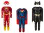 Flash, Superman en Batman kostuums voor kinderen.