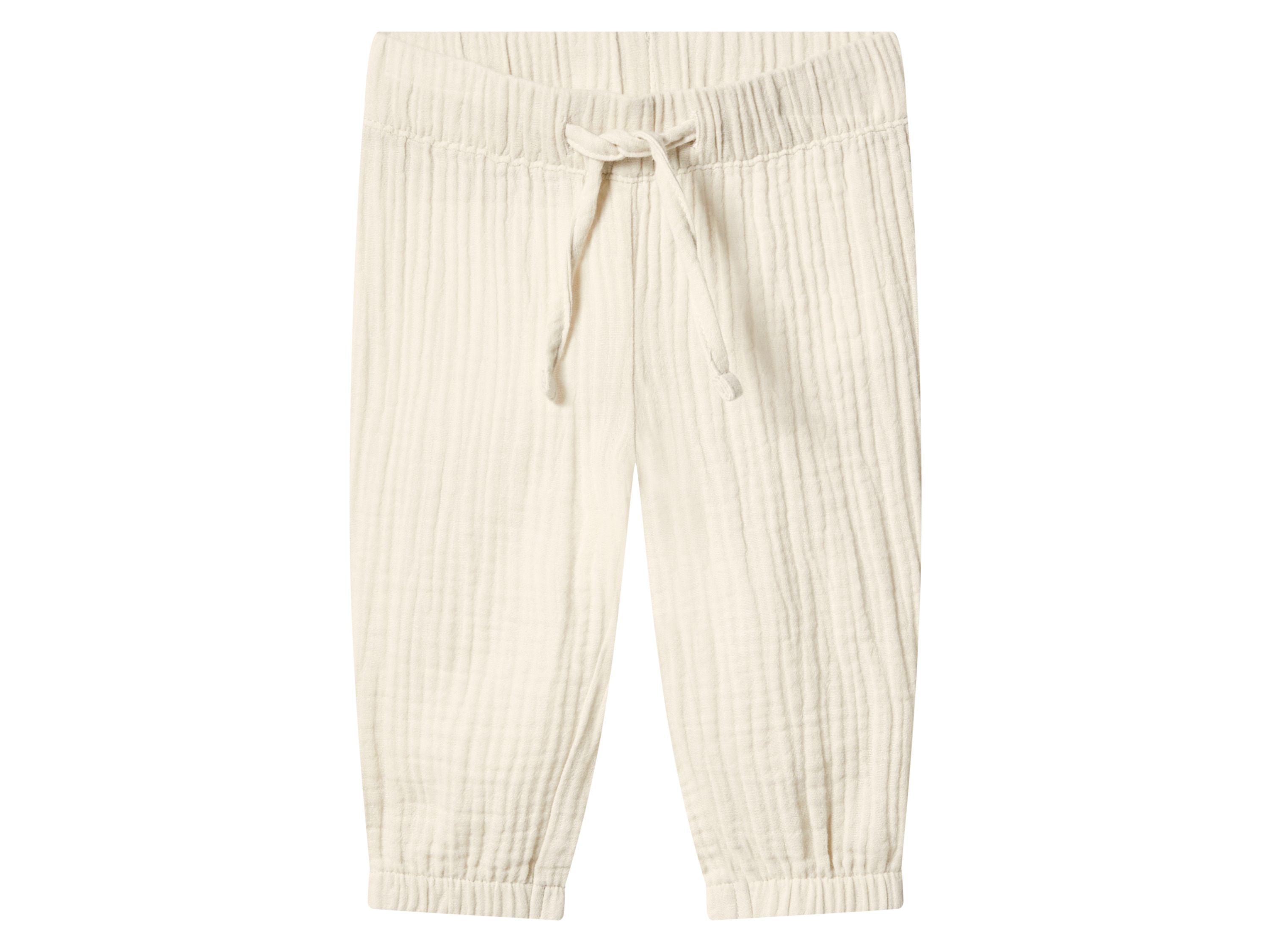 lupilu Mousseline baby broekje (Beige, 62-68)