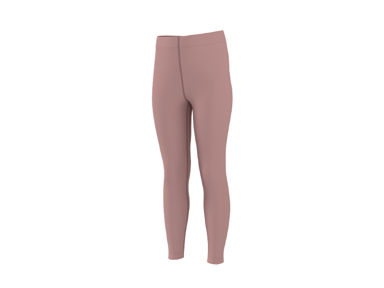 Roze sportlegging met hoge taille