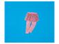 Roze legging met aangehechte glinsterende tule rok voor kinderen