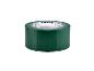 Groene ducttape met model- en fabrikantinformatie.