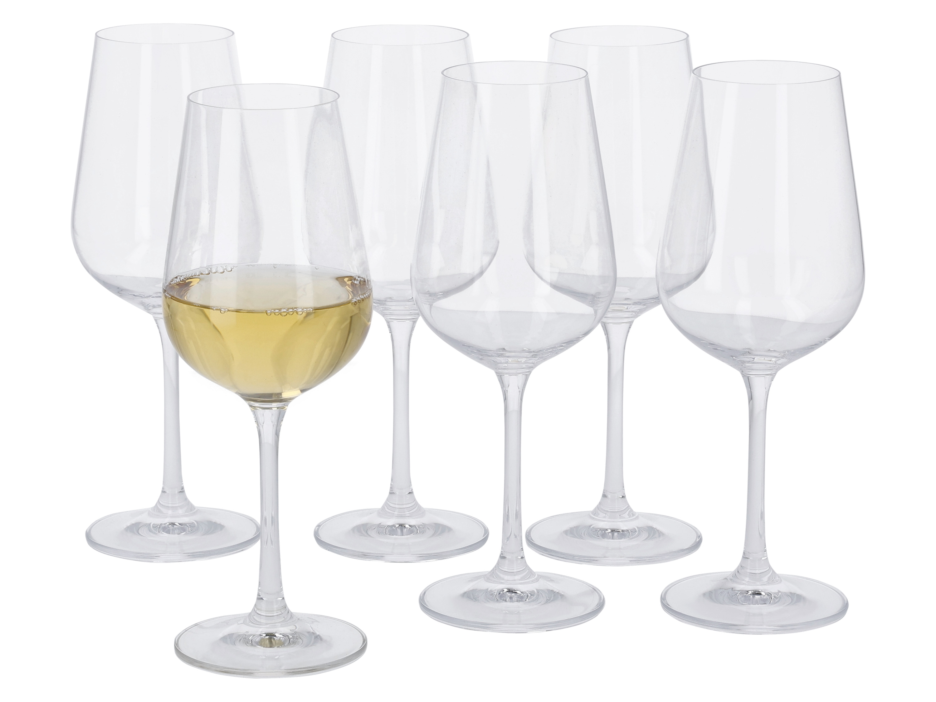 SILVERCREST Glazenset 6-delig (Witte wijn glazen)