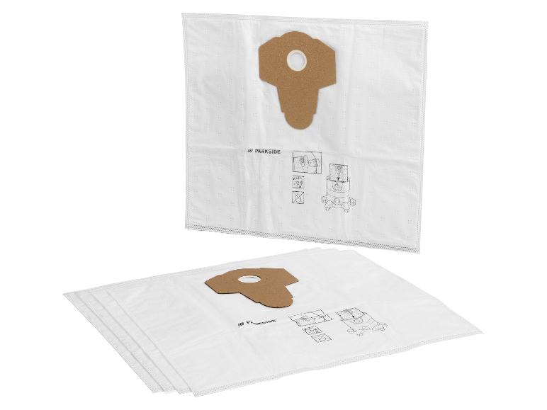 Parkside stofzuigerzakken: één zak en een set van vier.