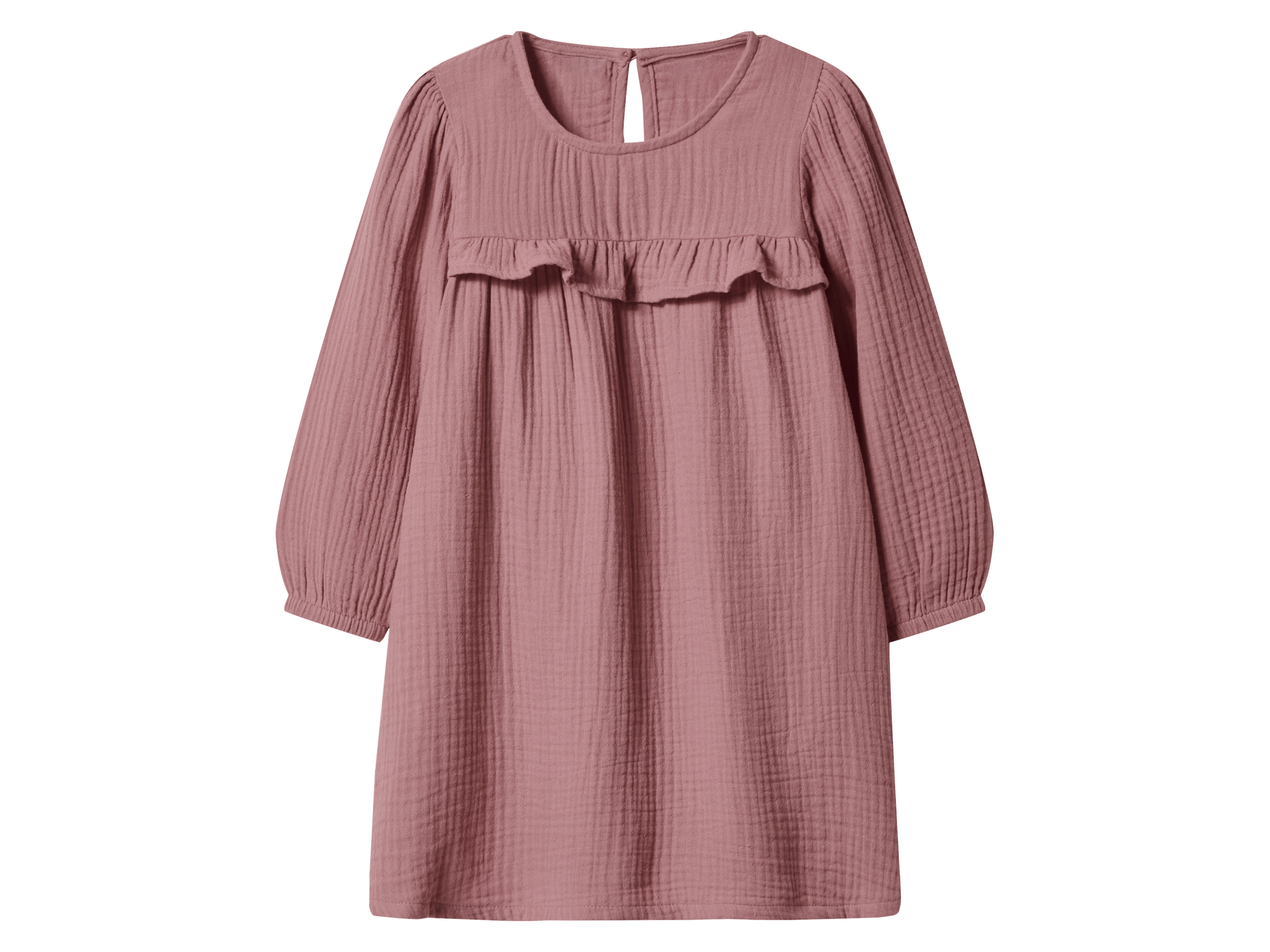 lupilu Mousseline kinder jurk (Lichtroze, 98/104)