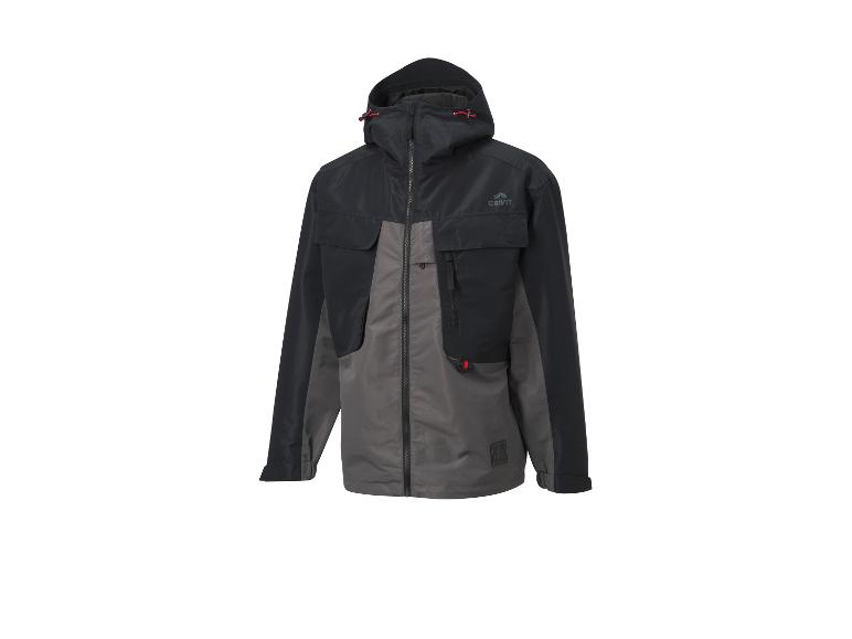 Crivit waterdichte jas, tweekleurig, sportieve stijl.