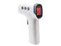Contactloze infrarood thermometer met digitaal display dat 40.8 °C toont.