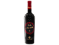 Fles rode Appassimento wijn uit de regio Puglia, Italië 2024.
