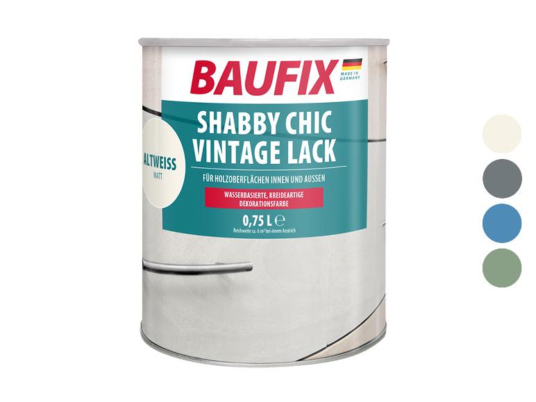 Baufix Shabby Chic Vintage verf voor hout, binnen/buiten.