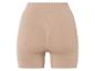 Beige naadloze slip met hoge taille.