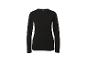Zwart dames T-shirt met lange mouwen